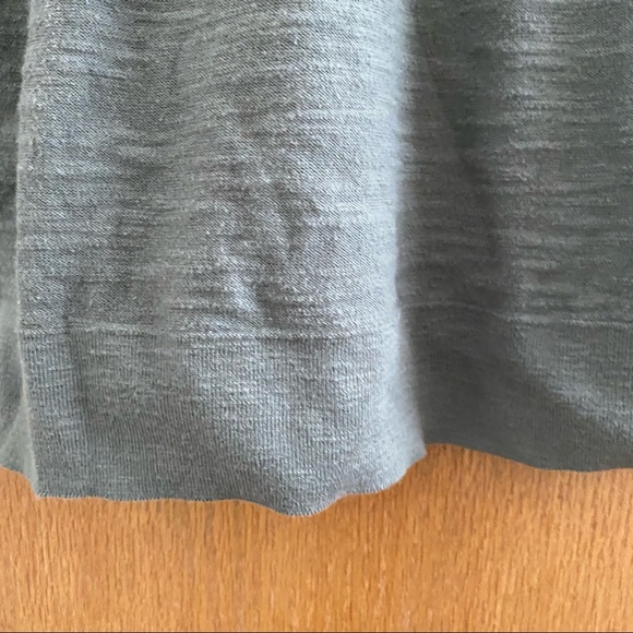 LOFT • Oversized Tie Neck Shirt Tunic - Size M - Picture 8 of 12